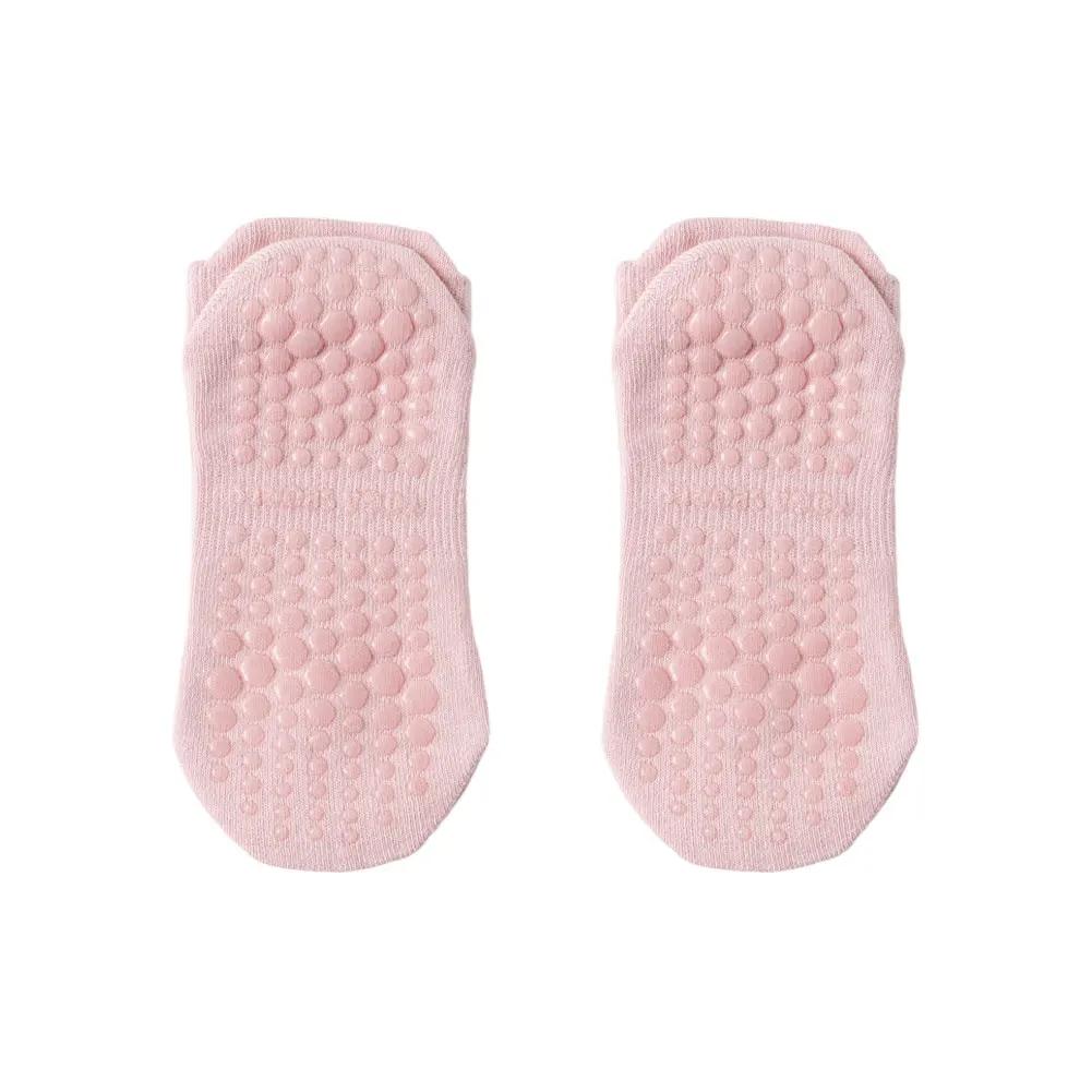 1 Pair Women Low Cut Socks Fitness Dance Yoga Socks Mesh Breathable Anti-Slip Floor Pilates Socks Professional Sprots Supplies
