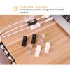 Cable Holder Clips 20Pcs Cable Management Cord Organizer Clips Silicone Self Adhesive For Desktop Office Home