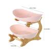 Modern Style Fruit Plate Plastic Material Candy Dish Cake Stand Cake Stand  Snack Serving