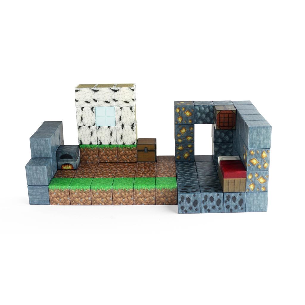 Pixel World Magnetic Building Block Assembly Toy Decompression Children'S Educational Toys 25Mm Size