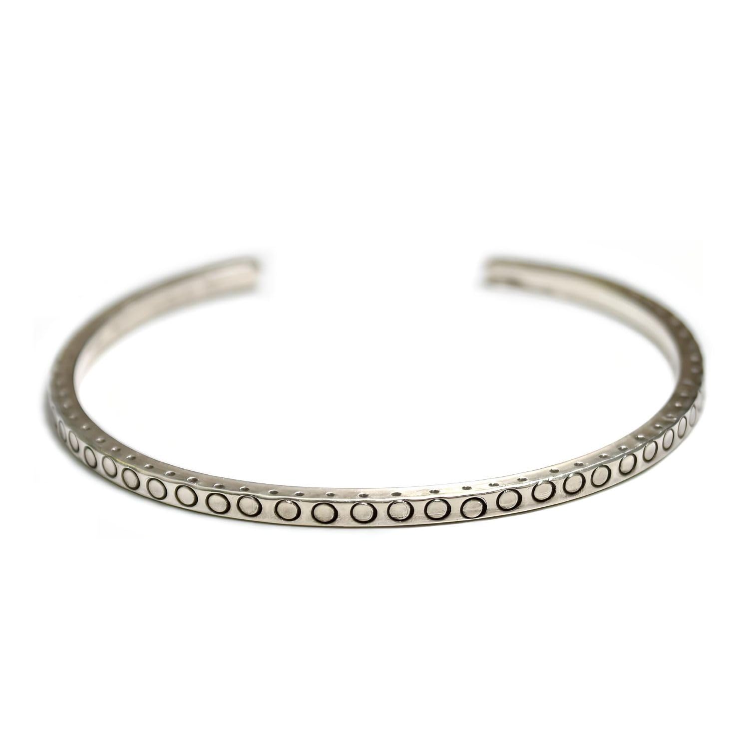 

Karen Silver Bangle Bracelet Tribal Karen Silver Carmelo [Mizal]