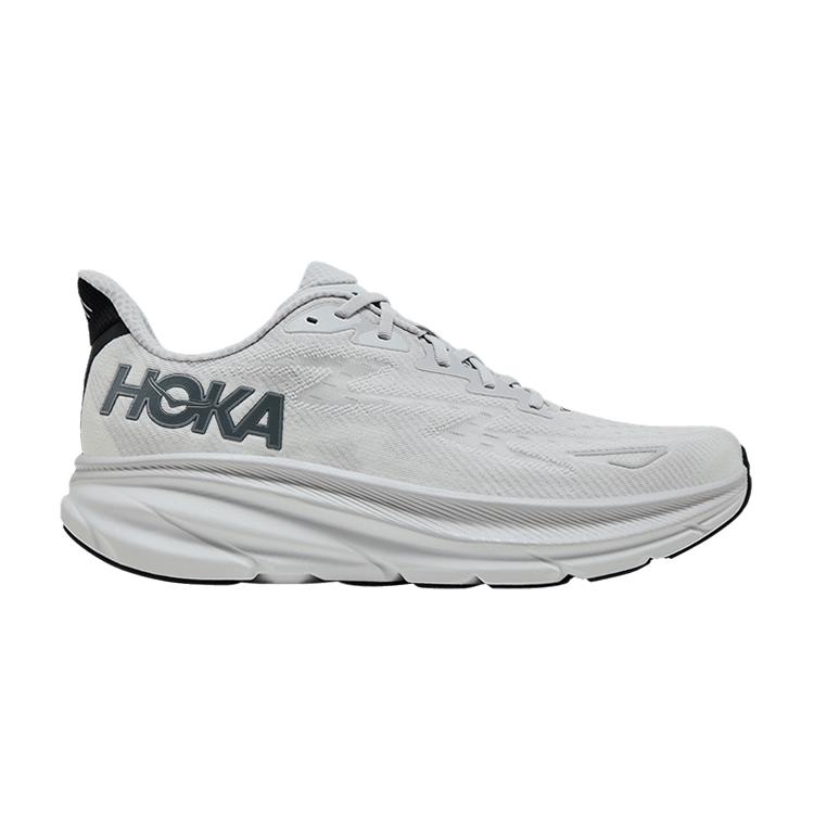 HOKA Clifton 9  Nimbus Cloud Steel Wool  40