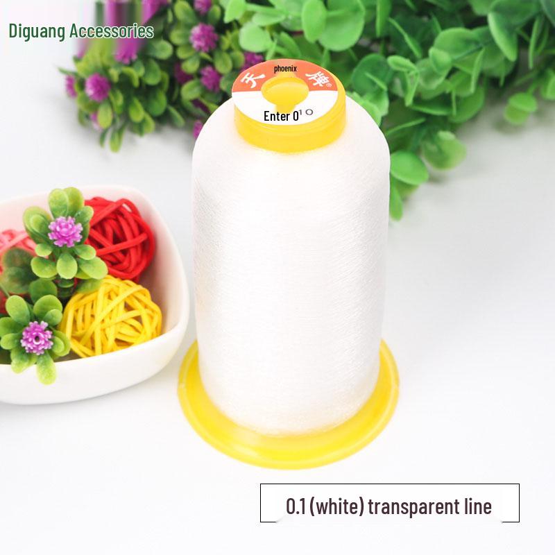 

Незрима Нейлонова Нитки для Швейних Машин: Прозорий, Оверлок, Край основи, Волосінь - Безкоштовна доставка