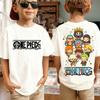 One Piece Anime T-Shirt für Herren mit Aufdruck von Roronoa Zoro, Jungen, Kindern, Harajuku, Kurzarm, Luffy-T-Shirt, Bekleidung