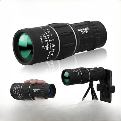 1PC Monokulární dalekohled s vysokým rozlišením pro noční vidění při slabém osvětlení s mobilním telefonem a fotoaparátem