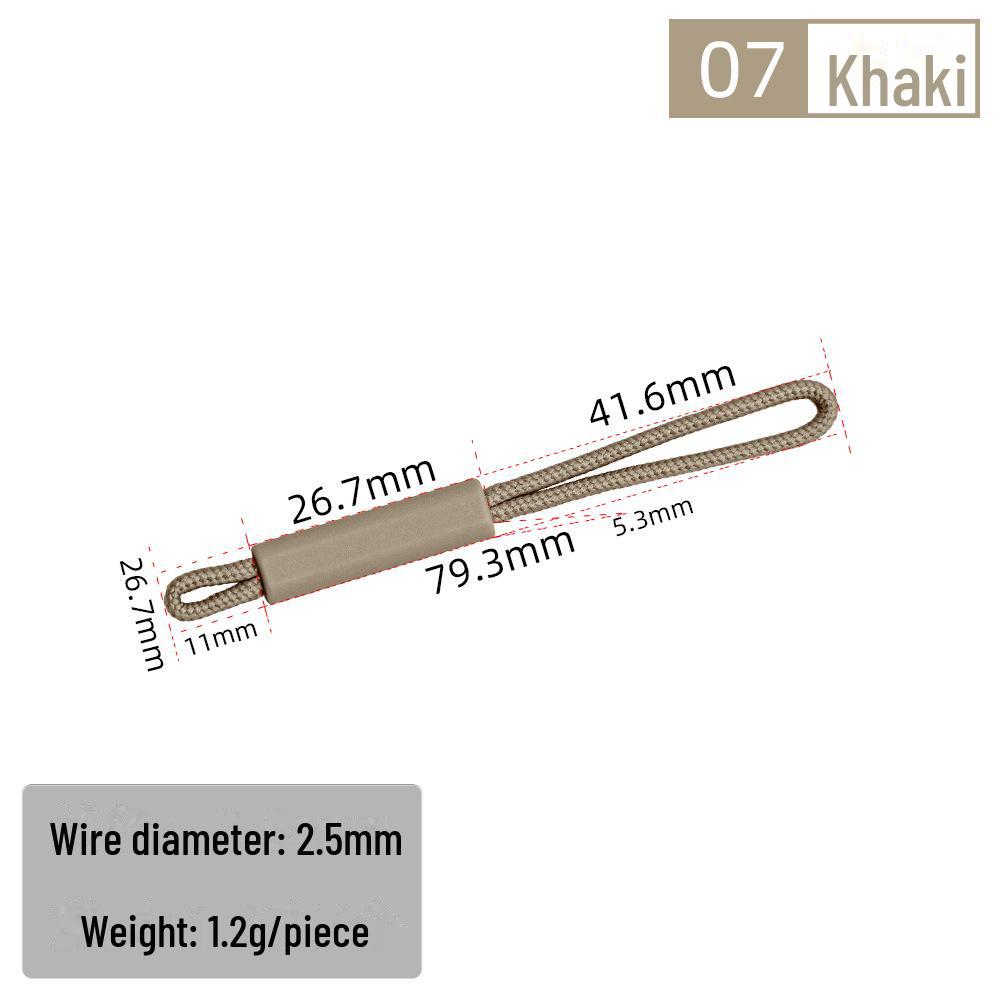 18-teiliges Rucksack-Set mit doppelt freiliegenden Reißverschlussschiebern