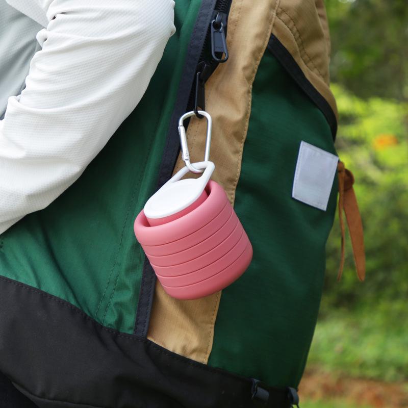Collapsible Silicone Sports Kettle: Portable, Large-Capacity Water Bottle for Travel and Cycling