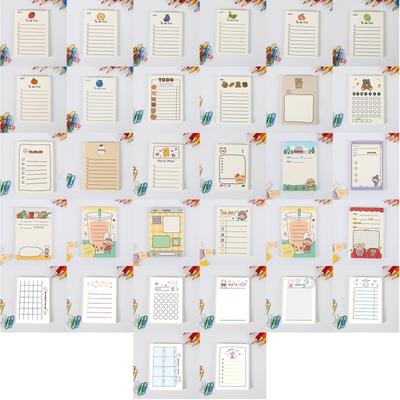 50 Blatt Notizblock Nachrichten Notizen Checkliste To-Do-Liste Memo Schreibblöcke Scrapbook Schreibwaren Büro Schulbedarf