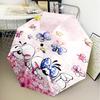 Diddl Love And Friendship In Pastel Umbrella Folding umbrella, automatic umbrella 8-Frame for Travel, camping Use Gift for Halloween Christmas