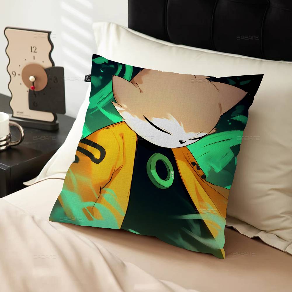 Game Nine Sols Cushion Cover Polyester Sofa Cushions Decorative Throw Pillows Home Decoration Pillowcover