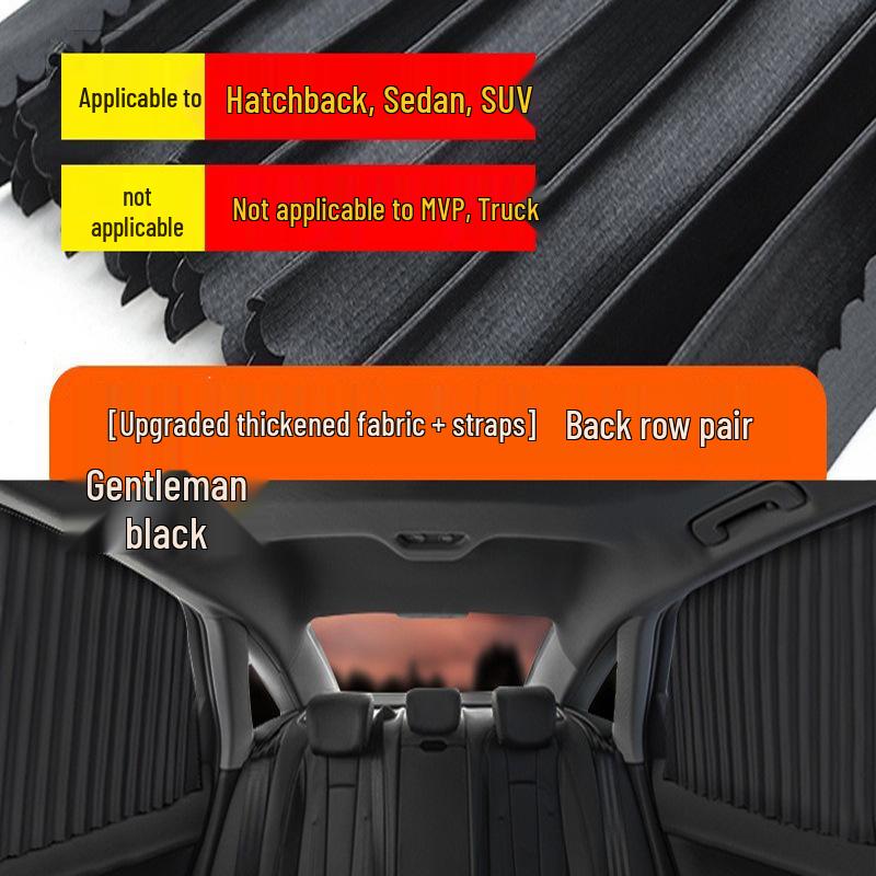 Universal Car Magnetic Sunshade for Interior Window Protection and Heat Insulation
