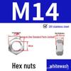 201 Stainless Steel Hex Nut Cap DIN934