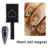 Nail Art Tools Cat Eye magnetisk stav Kraftfull hjärtformad magnet Lämplig för gelpolering Skönhet Manikyr Dekoration Tillbehör