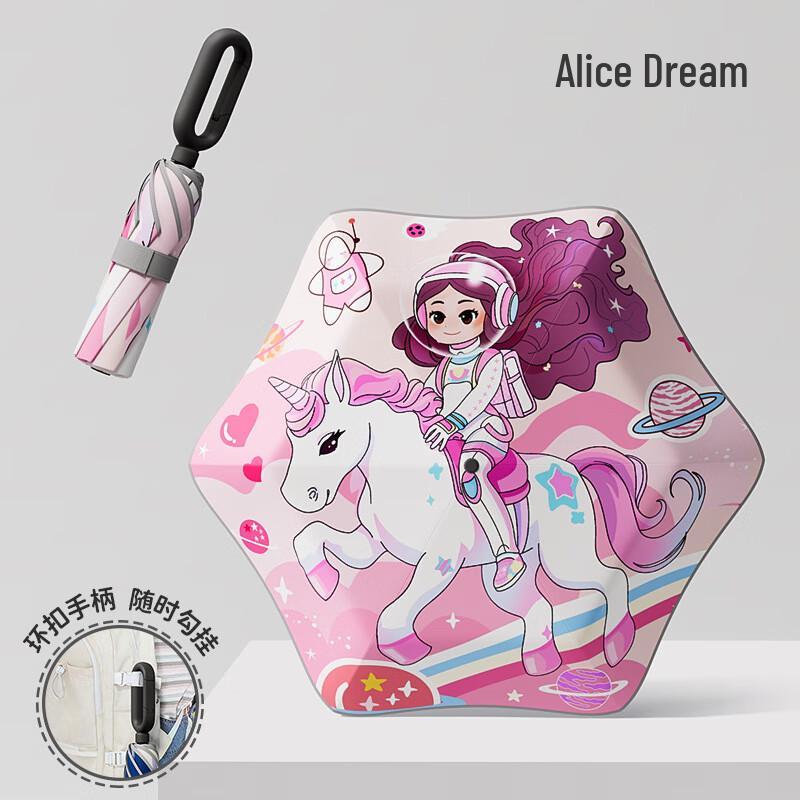 OIMG Kids  Alice Dream 6-Rib Safety Umbrella