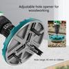 Adjustable Hole Saw Tool Kit Metal Punching Saw for Woodworking, Drilling Cutter 45-130mm Diameter Hole Opening
