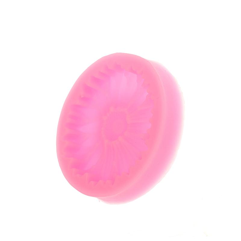 1Pc 3D Sunflower Flower Silicone Mold Diy Bakware Flower Moulds Candle Molds Sunflower Cake Decoration Baking Tools