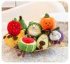 Fruit Plush Toys: Strawberry, Mangosteen, Watermelon, Pear - Tossable Figurines & Wedding Gift Dolls