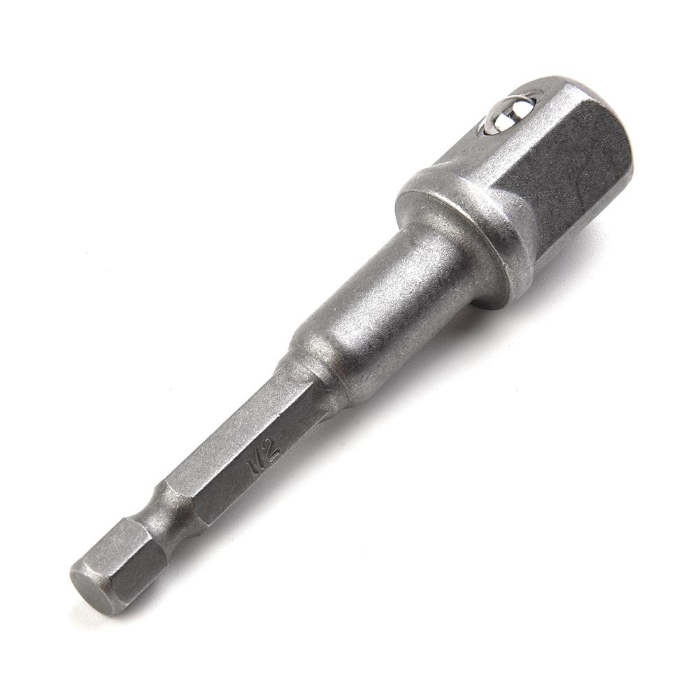 Socket Adapter Bit Adapter 1/4in 2/3/8pcs Chrome Vanadium Steel