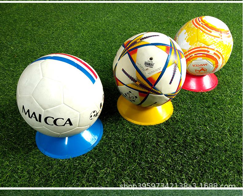 Sports Training Cones and Marker Discs for Football and Basketball with Large and Round Mouth Ball Holders