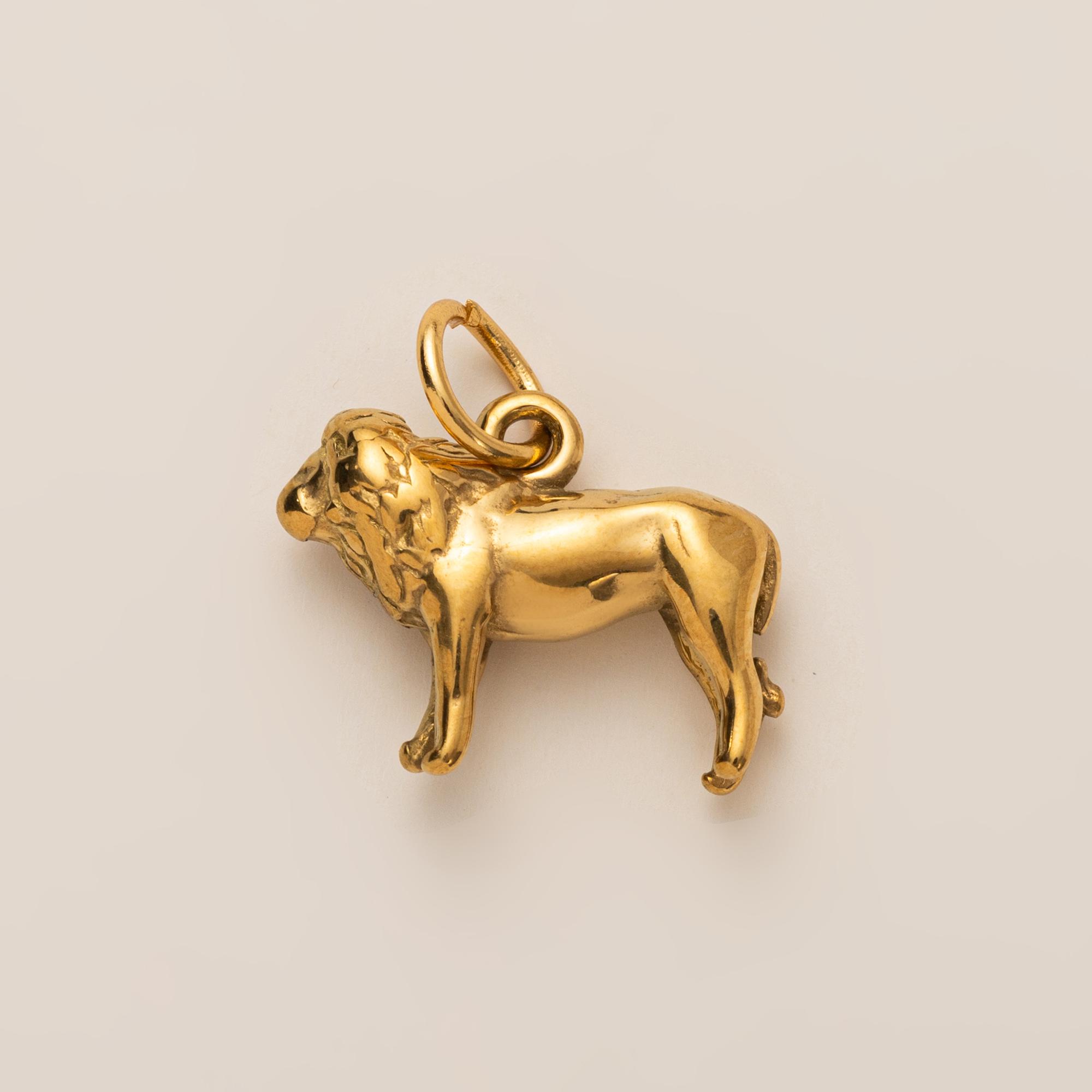 

Independent Station Animal Pendant Stainless Steel DIY Small Pendant Vacuum Electroplating Gold Color Preserving in Furnace