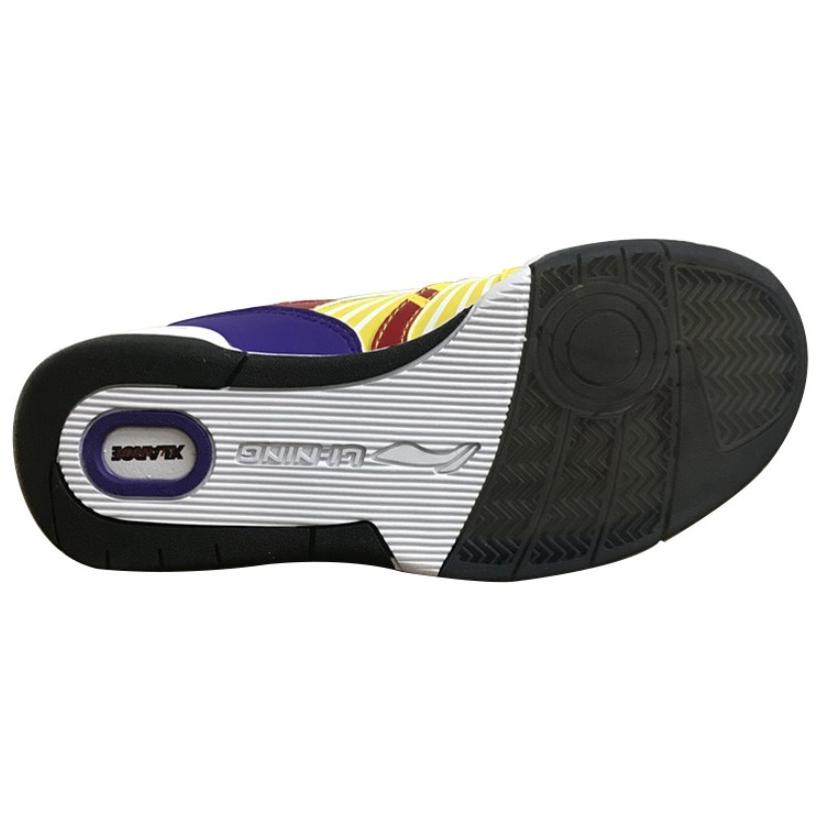Xlarge X Lining 937 Comfortable Versatile Non-Slip Durable High-Top Basketball Shoes Men Sneakers Yellow AGBN075-10