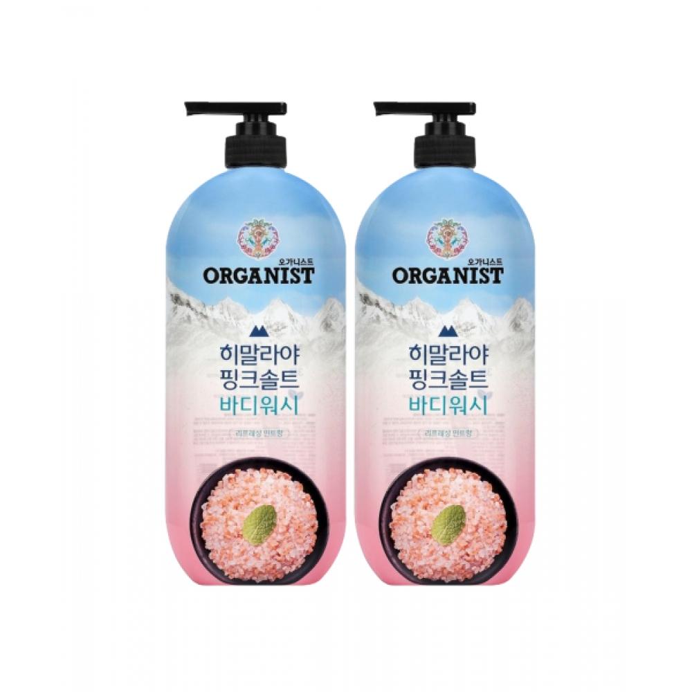 OntheBody Гималайская Розовая Соль Гель для Душа Мята 900г X 2 упаковки NONE