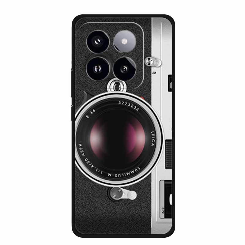 For Xiaomi 14T PRO Case Luxury Soft Silicone TPU Phone Cases Back Cover For Xiaomi14T Bumper Protective Shockproof Love fundas