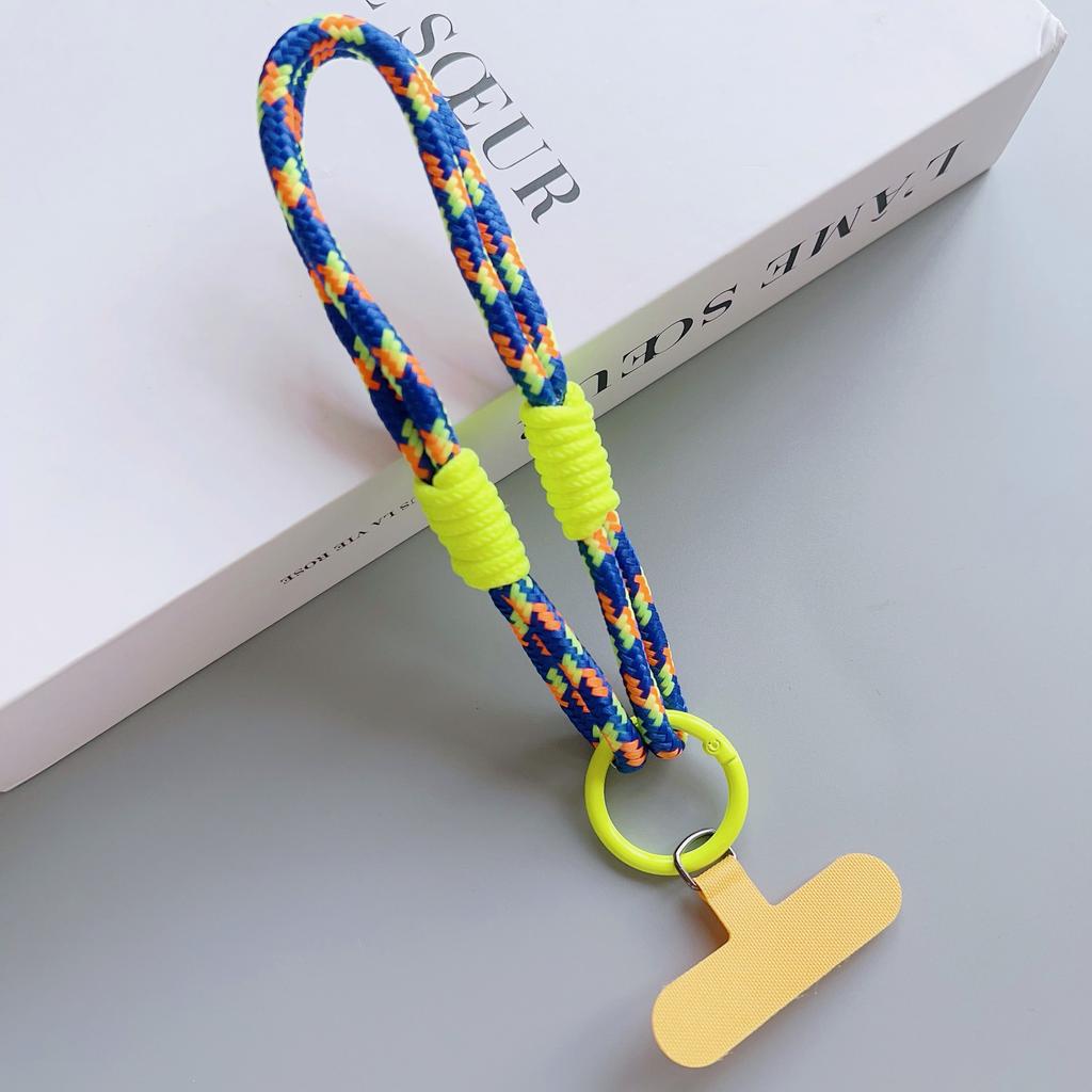 Lanière Universelle Polyvalente pour Téléphone Portable, Cordon Court de Poignet Portable, Bracelet Anti-Chute Créatif Polyvalent
