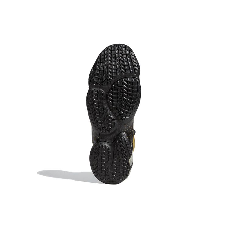 Adidas D.O.N. Issue #2 GCA Championship Men Sneakers Black Core-Black Gold-Metallic FZ3881