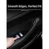Door Handle Lift Button Cover Trim for Tesla For Model 3 and For Model Y 2025 ABS Protective Patch Set for Scratches