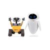 Neuankunft Wall-E Roboter Wall E Eve PVC Actionfigur Sammlungsmodell Spielzeug Puppen Mit Box