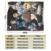 Death Note Manga Anime TV Show Poste Blanket Soft Street Trend Plush Throw Blanket For Bedroom Flannel Bedspread Bed Cover