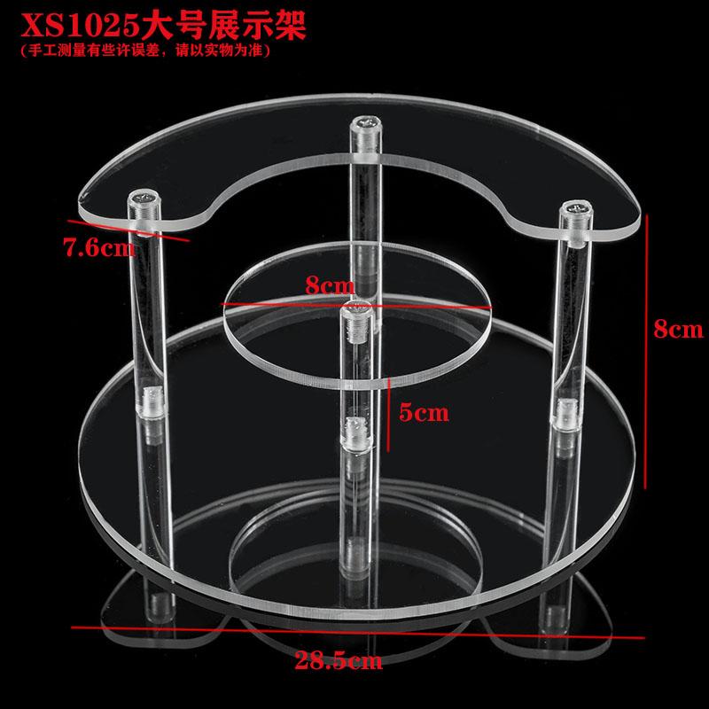 Acrylic Staircase Display Rack Doll Cosmetics Jewelry Display Stands Multi Functional Bedroom Bathroom Desktop Storage Rack