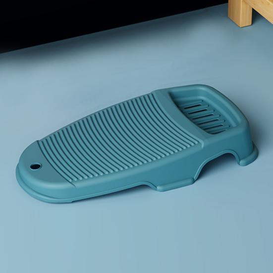 Haushalts-Handwaschbrett mit Seifenschalen, Abzugslöchern, rutschfestem Design, verstärkt
