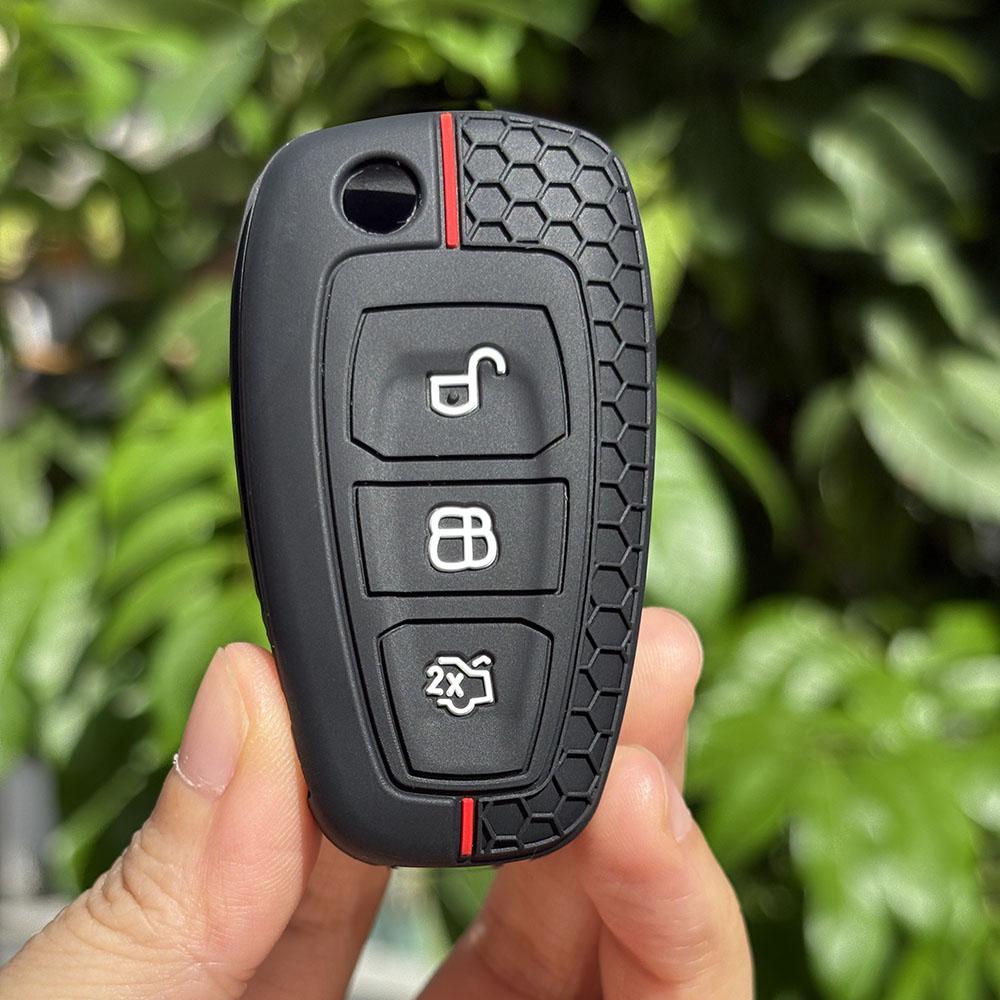 Knife Flip Keychain Protection For Ford Gm Ka Fusion Kuga St Focus 2 3 Silicone Car Key Caps Cover Case