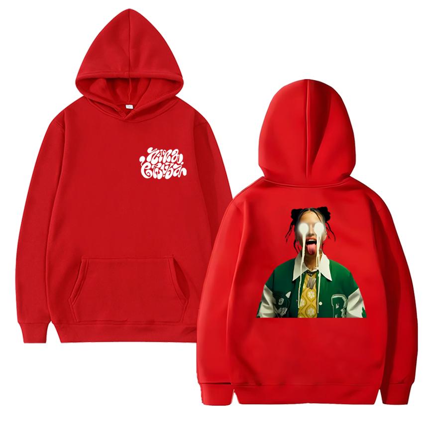 2025 Hot Singer Nina Chuba Double Sided Printed Hoodies Autumn Winter Men Women Fashion Fleece Pullover Unisex Casual Sweatshirt