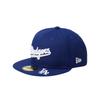 [New Era] 59FIFTY MLB Visor Logo Los Angeles Dodgers Dark Royal 7 (55.8cm)