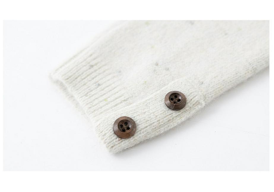 Women's Color-Block High-Neck Cashmere and Wool Sweater with Sequin Details, Tummy-Tucking Design