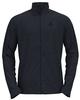Jacke Odlo Midlayer Full Zip Roy Herren dunkel-saphir/schwarzer Streifen