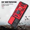 For Samsung Galaxy A22 4G Case Push Window Armor Cover A 22 22A 2021 SM-A225F 6.4" Car Magnetic Holder Camera Protection Fundas