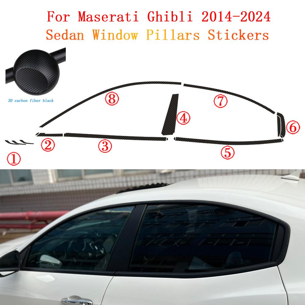 For Maserati Ghibli 2014-2024 Sedan Window