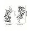 2pcs Minimalist Koi Fish Metal Wall Art, Home Decor Feng Shui, Modern Interior Design for Living Room