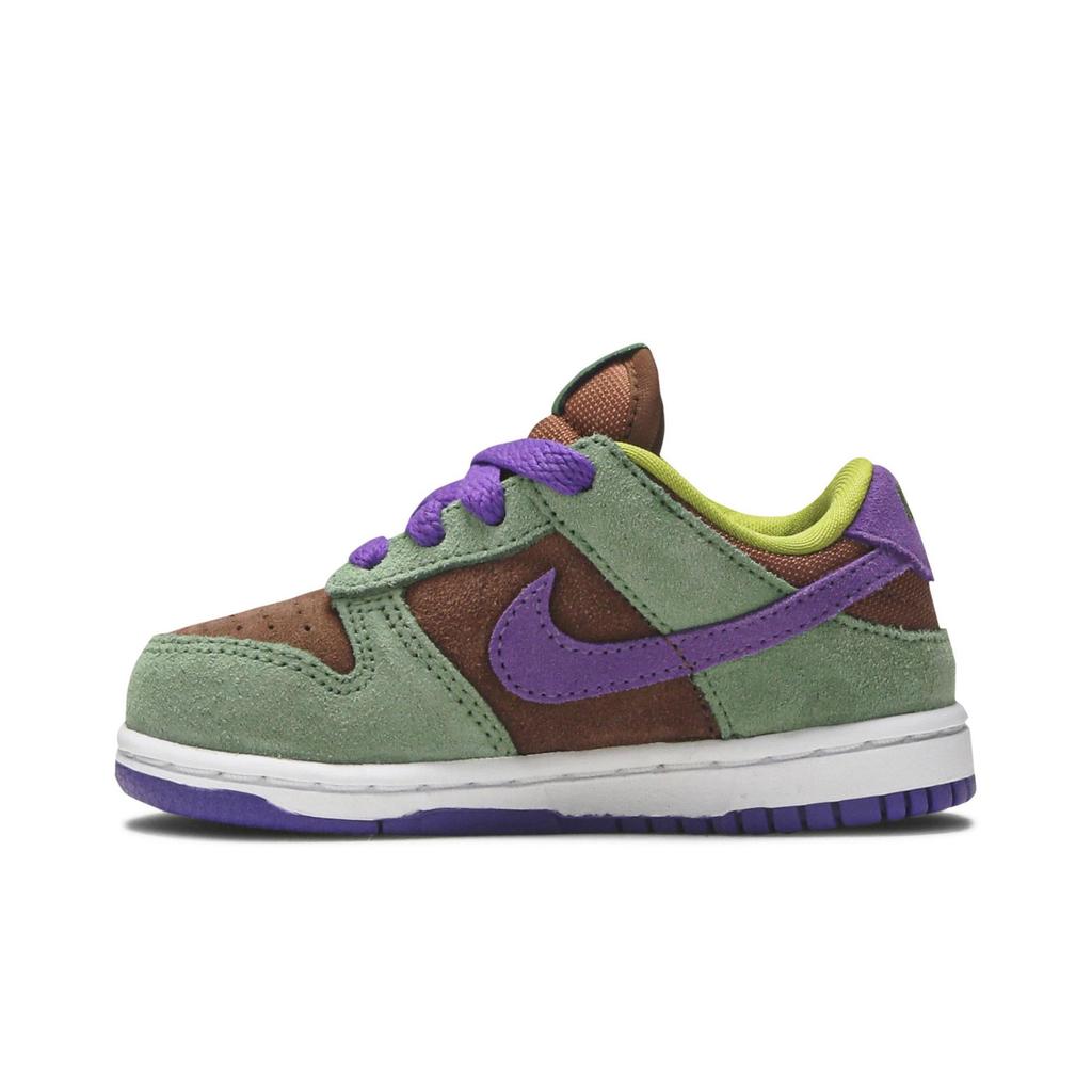Nike Dunk Low SP Toddler 'Veneer' (Unisex) Veneer / Autumn Green / Deep Purple Toddler Shoes DC8315 200