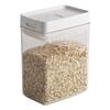 Cereal Container Clear Food Storage Box Organizer,