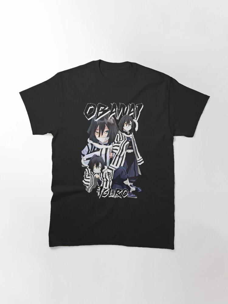 Anime Obanai Iguro Snake Hashira 4 Cute Demon Slayer Basic T Shirt S
