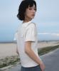 DEHEVE Boat Neck Ribbon Knit [Ivory]