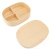 Single Layer Lunch Box Removable Divider Lunch Container Practical Food Container  For Picnics