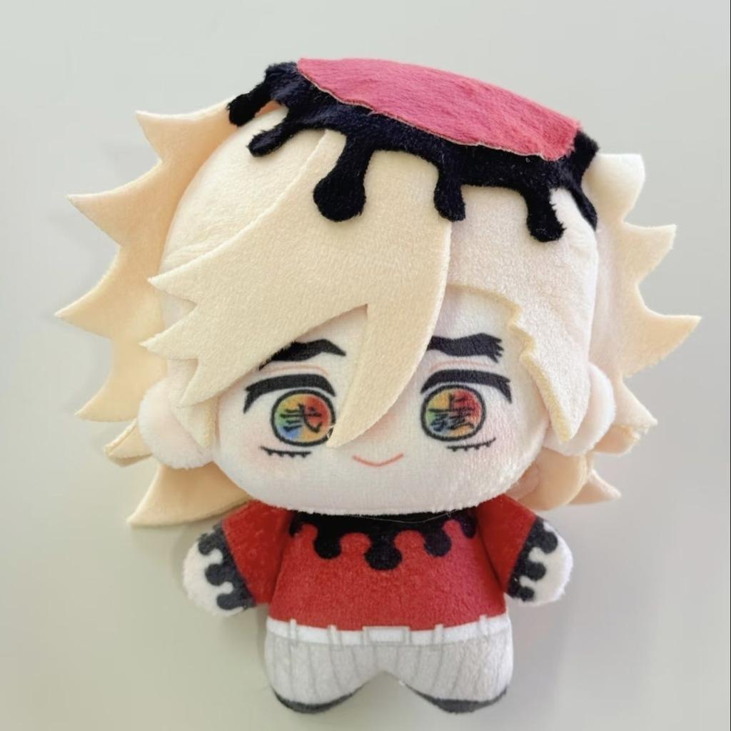 10cm Anime Demon Slayer Kimetsu No Yaiba Plush Kamado Tanjiro Agatsuma Zenitsu Hashibira Inosuke Tomioka Giyuu Pendant Doll Toys Cuddly Stuffed Fluffy