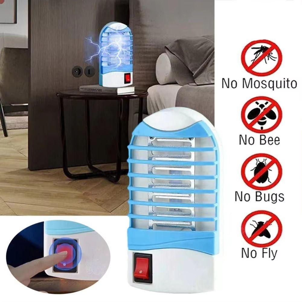 Safety Mosquito Repellent Lamp Blue Light Mosquito Trap Electric Mosquito Killer  Indoor Household