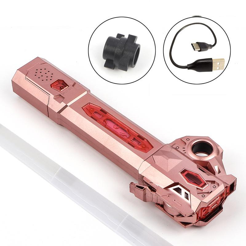 Lightsaber Children's Toy Laser Sword Star 2 in 1 Flash Stick Fluorescent Stick hair Light Saber Children's Toy Sword RGB  Light